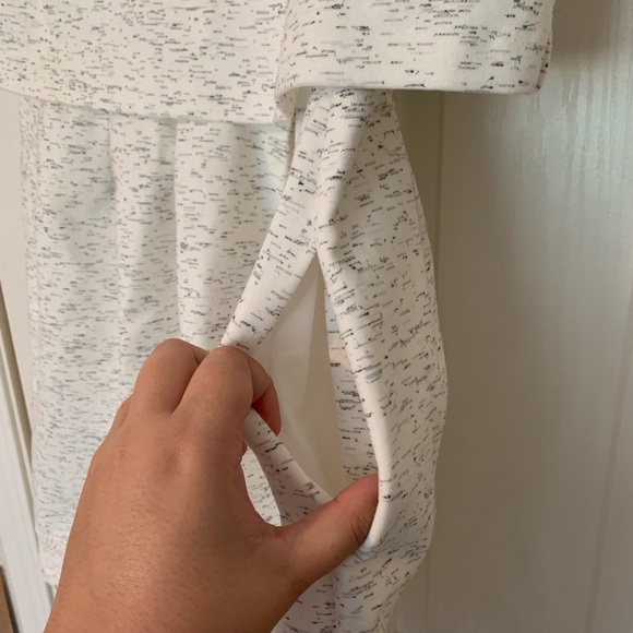 BOGO Maison Jules White Heathered Dress with Pockets Size XXL - Picture 4 of 7